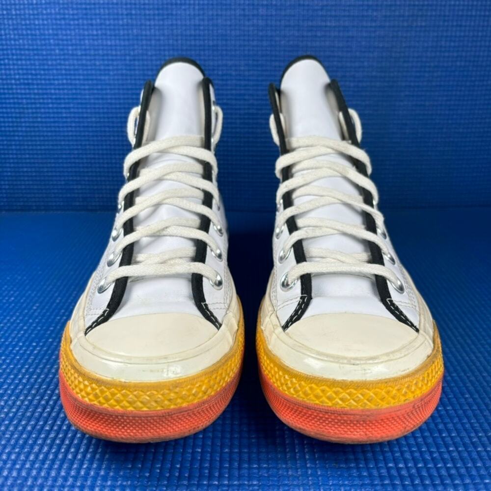 🔴 CONVERSE ALL STAR CHUCK TAYLOR RAYGUNS 70 Women Size 6.5 White Shoes 171167C - Picture 2 of 8